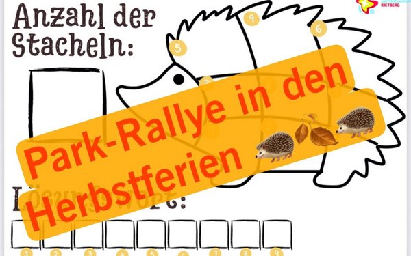 Herbstferien-Rallye im Gartenschaupark