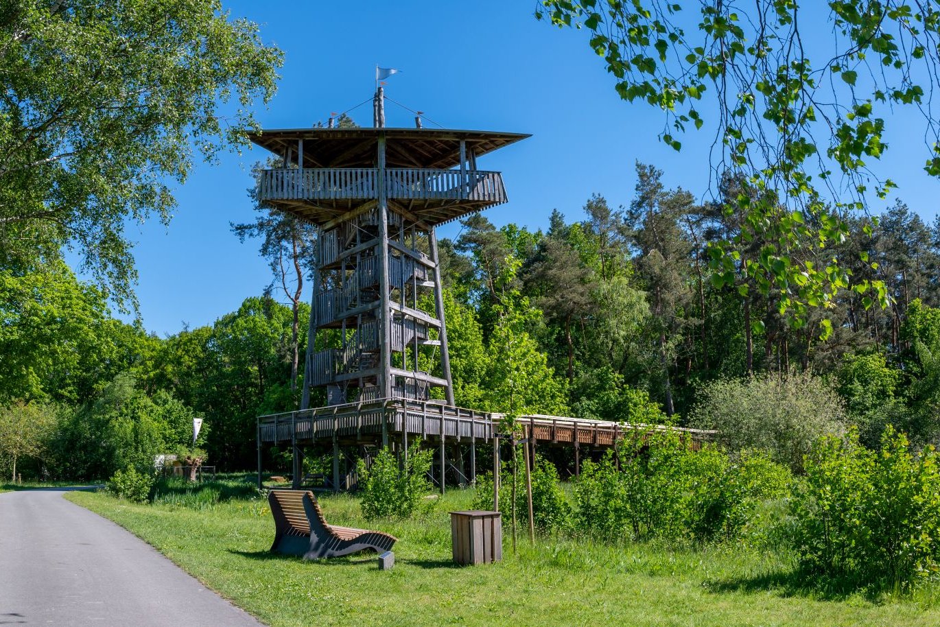 Aussichtsturm am Obersee