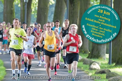 Läufer beim Grafschaftslauf