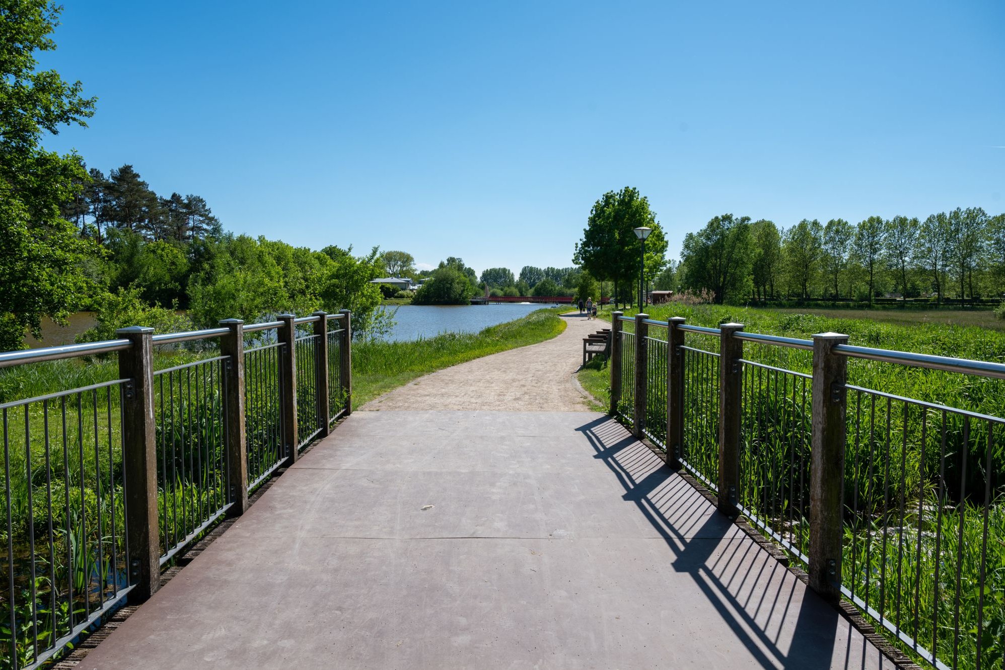 Breite Wege Richtung Obersee.