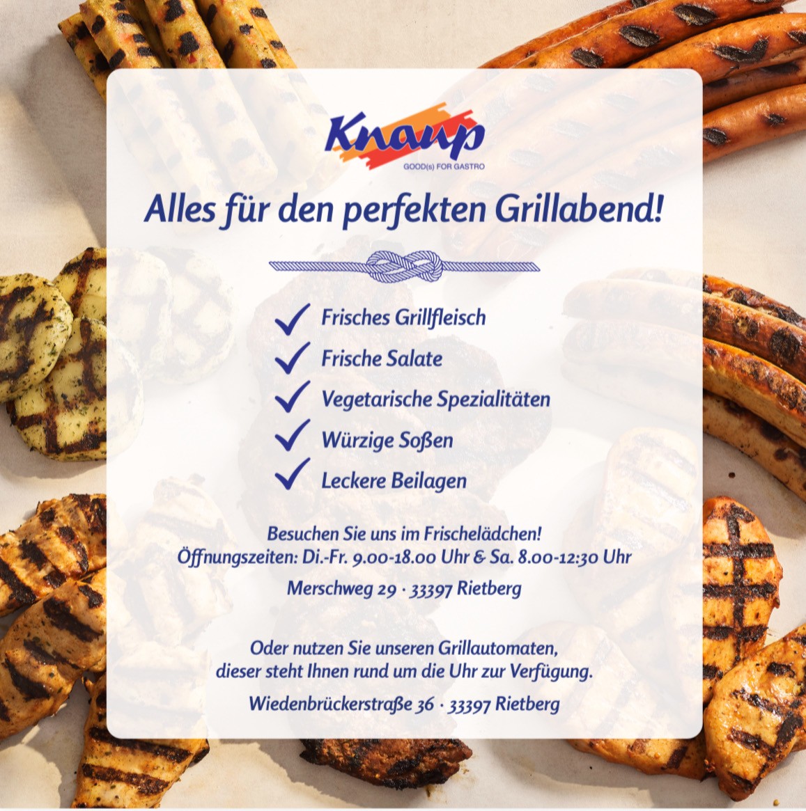 Werbung Firma Knaup